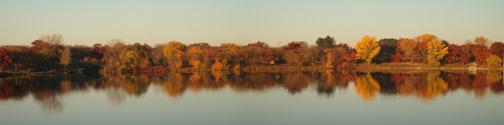lake phalen autumn