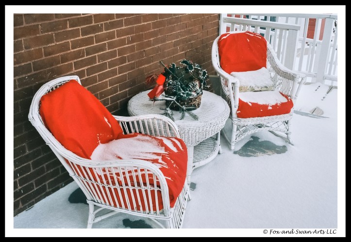 winter porch