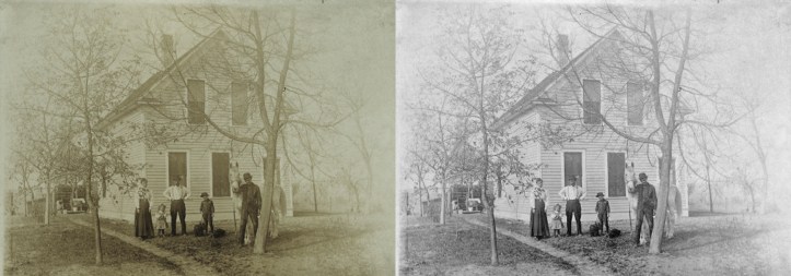 family photo with enhamcements