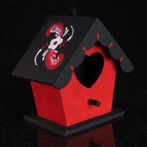 Rosemaling Birdhouse