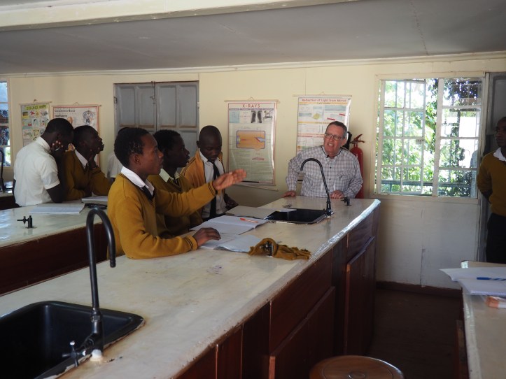 Teaching at New Dawn School in Nairobi