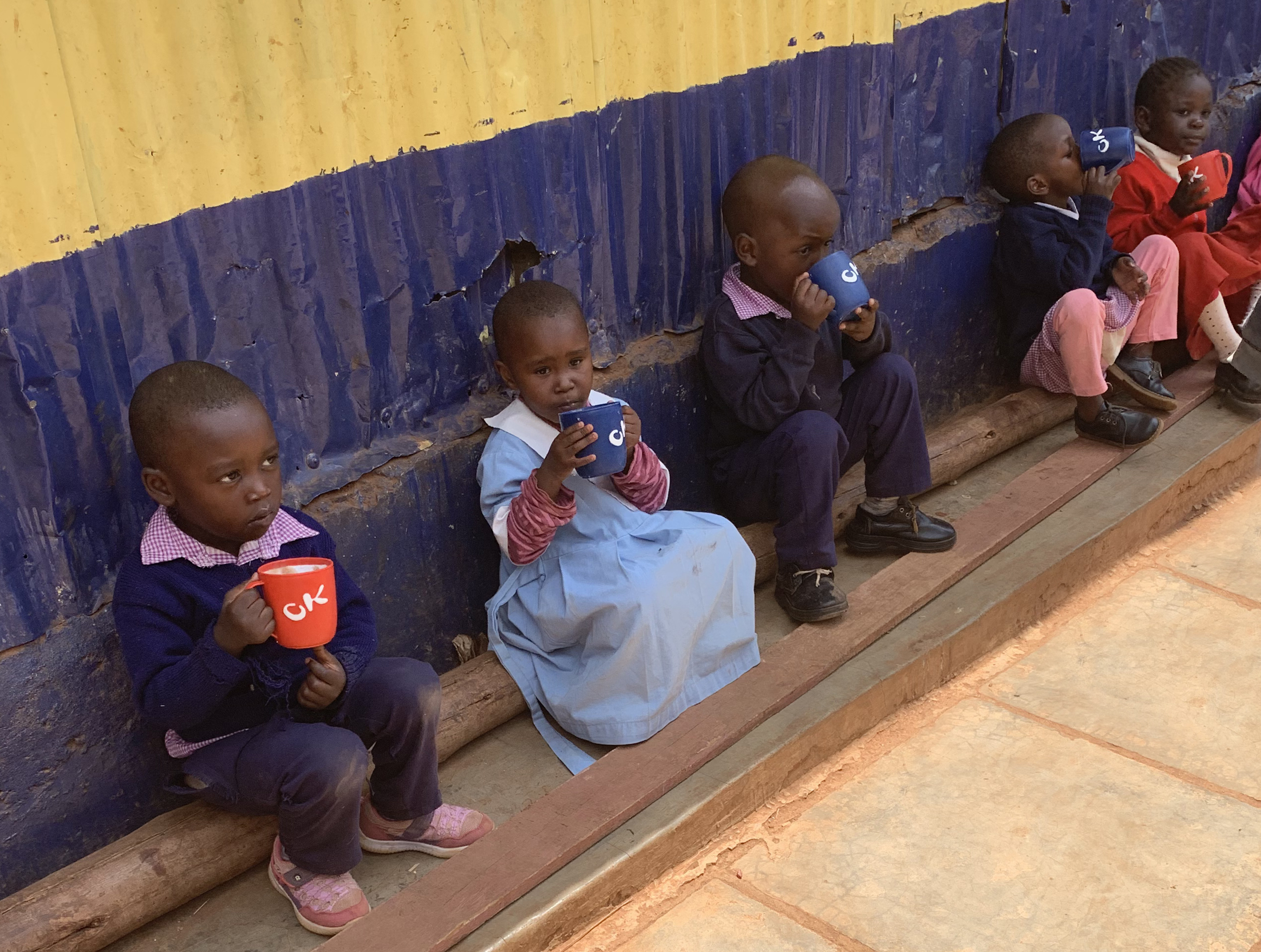 Children at Greater Love School in Nairobi